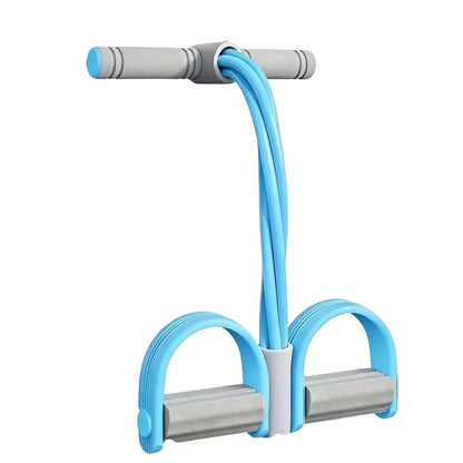 6-Tube Multi-Functional Resistance Band — a Home Fitness Training Device, Abdominal Workout Tool, Women’S Arm-Exercising Equipment, Ideal for At-Home Sit-Ups and Yoga; a Portable Resistance-Band Fitness Gear, Also a Convenient Father’S Day Gift.