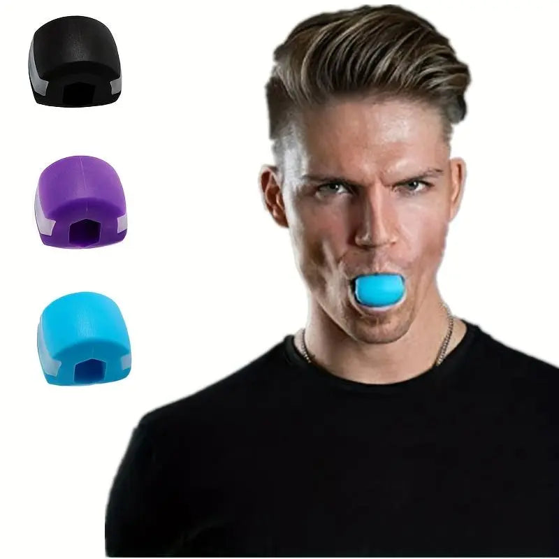 Sports Accessories Masseter Jaw Exerciser Chew Ball, Comfort Facial Masseter Ball, Jaw and Neck Muscle Exercise Ball for Men and Women, Workout Equipment, Gymtok, Jaw, Face and Neck Exerciser, Gym Accessories, Christmas Gift