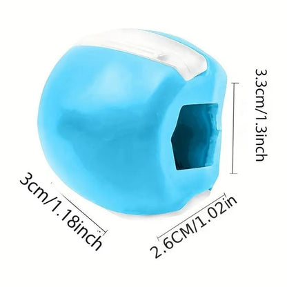 Sports Accessories Masseter Jaw Exerciser Chew Ball, Comfort Facial Masseter Ball, Jaw and Neck Muscle Exercise Ball for Men and Women, Workout Equipment, Gymtok, Jaw, Face and Neck Exerciser, Gym Accessories, Christmas Gift