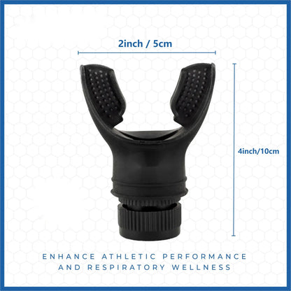 Breathing Exercise Device, Adjustable Respiratory Resistant, Portable Lung Capacity Abdominal Breathing Trainer Sports Accessories, Fitness Equipment, Home Training Equipment, Home Workout Equipment, Stomach Workout Equipment, Training Tool