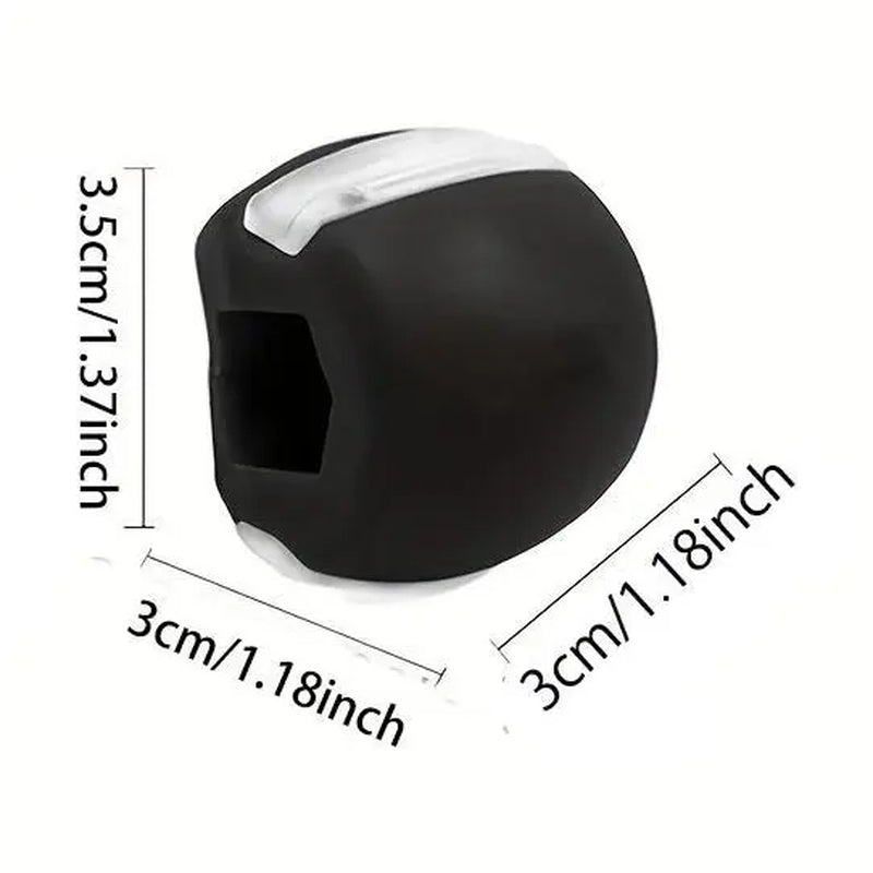 Sports Accessories Masseter Jaw Exerciser Chew Ball, Comfort Facial Masseter Ball, Jaw and Neck Muscle Exercise Ball for Men and Women, Workout Equipment, Gymtok, Jaw, Face and Neck Exerciser, Gym Accessories, Christmas Gift