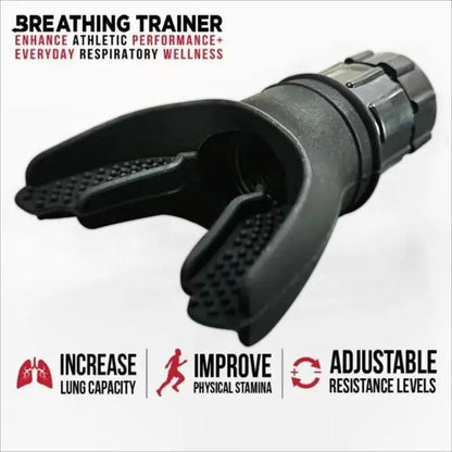 Breathing Exercise Device, Adjustable Respiratory Resistant, Portable Lung Capacity Abdominal Breathing Trainer Sports Accessories, Fitness Equipment, Home Training Equipment, Home Workout Equipment, Stomach Workout Equipment, Training Tool