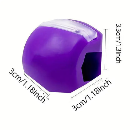 Sports Accessories Masseter Jaw Exerciser Chew Ball, Comfort Facial Masseter Ball, Jaw and Neck Muscle Exercise Ball for Men and Women, Workout Equipment, Gymtok, Jaw, Face and Neck Exerciser, Gym Accessories, Christmas Gift